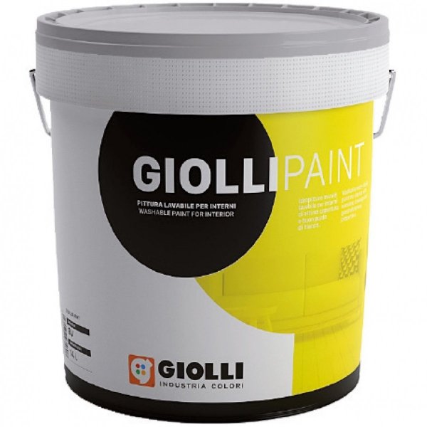 GIOLLI PAINT - 2,5L (biała farba winylowo-akrylowa - wewnętrzna z możliwością barwienia)