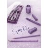 Ołówek JUMBO SPARKLE fioletowy metallic 111663 Faber-Castell