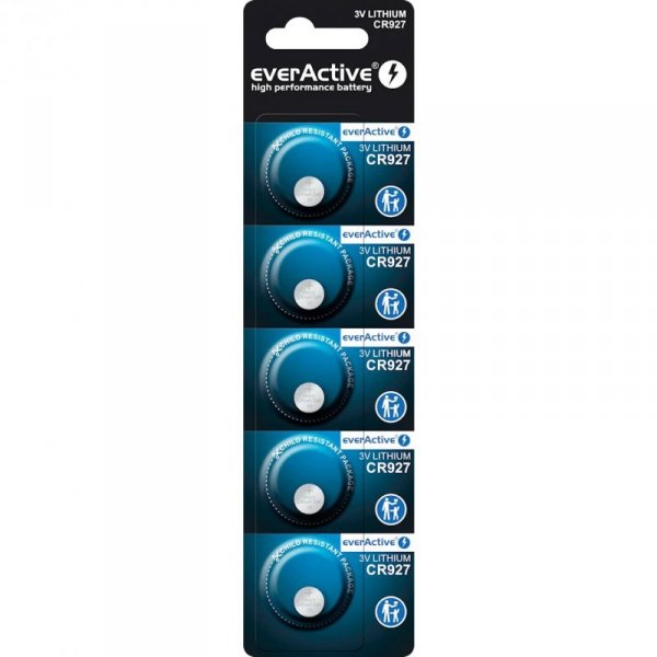 Bateria EVERACTIVE CR927 3V litowa blister (5szt)