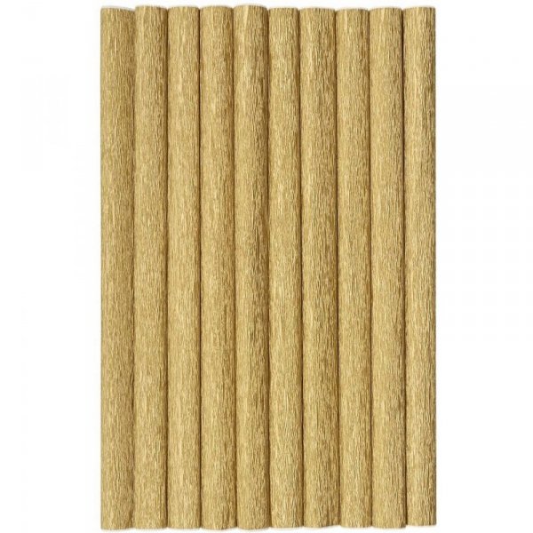 Bibuła marszczona CREATINIO 10 sztuk 50x200cm złoty 400153929 TOP 2000
