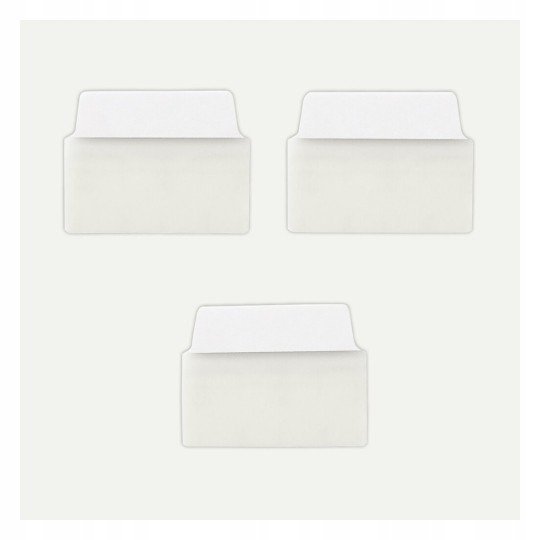 Zakładki indeksujące samoprzylepne 50,8x38,1mm przezroczyste z białą zakładką Ultra Tabs 74787 AVERY ZWECKFORM