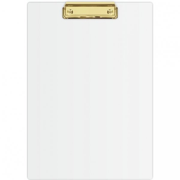 Deska z klipem Clipboard A4 biała (złoty mechanizm) KHG-01-10 BIURFOL