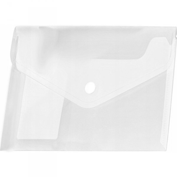 Koperta PP na zatrzask A4 transparentna (12 szt.) BT611-T TETIS