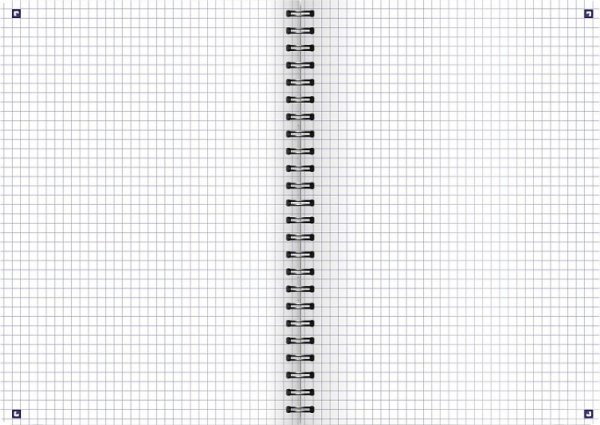 Kołozeszyt A4 100k kratka TOUCH TREND 400175459 OXFORD