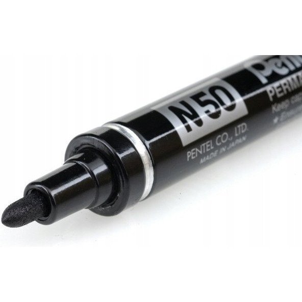 Marker wodoodporny N50-A czarny PENTEL