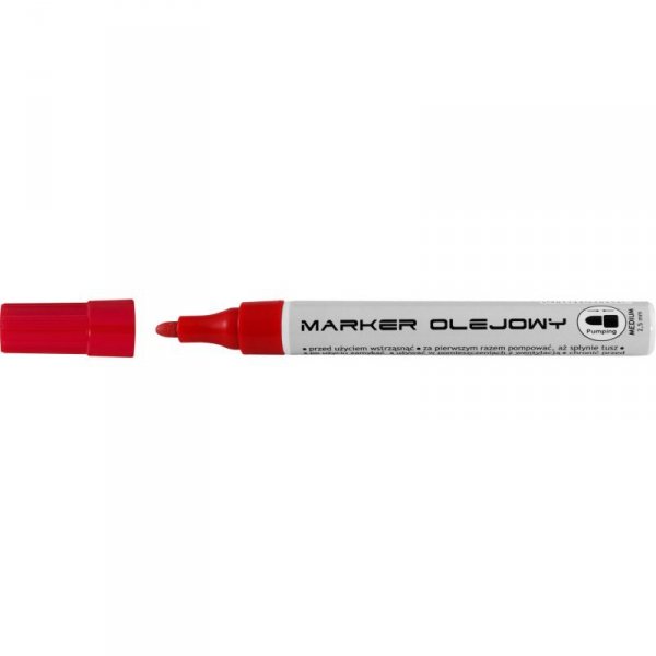 Marker olejowy ECONOMY żółty TO-420 TOMA
