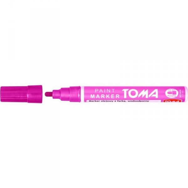Marker olejowy TO-440 grubość 2.5mm różowy TOMA