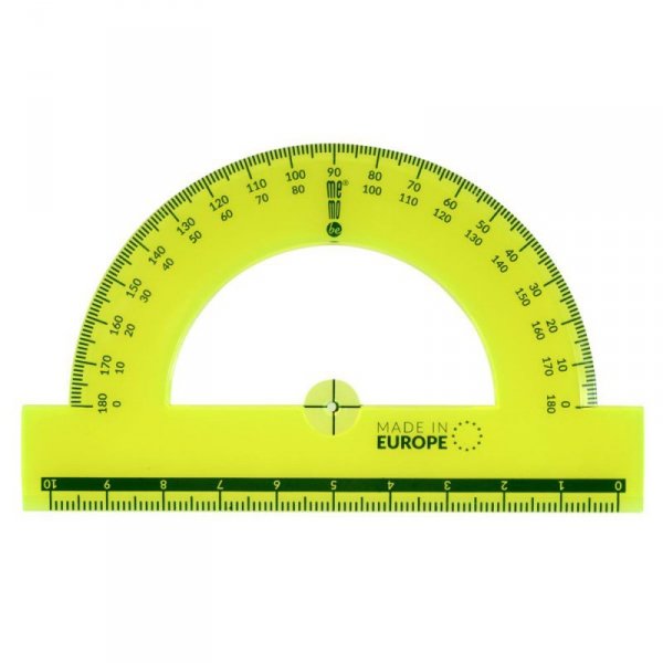Zestaw kreślarski fluorescencyjny z linijką 16cm MemoBe MK108-00