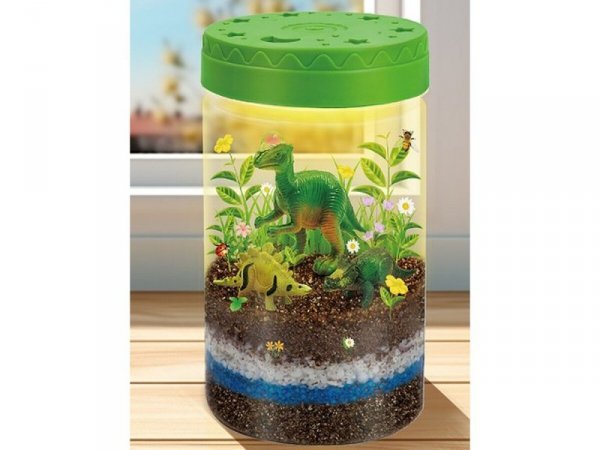 Hodowla Dinozaurów Terrarium Dinozaury Lampka Nocna Led Mini Projektor