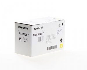 Sharp Toner MX-C30GTY Yellow 6K MX-C250F, MX-C250fe, MX-C300P, MX-C300W,