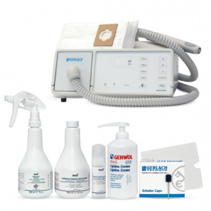 PROMOCJA Zestaw nr.2 Gerlach - Frezarka do pedicure Luna AT Micro z pochłaniaczem pyłu VAT 23%