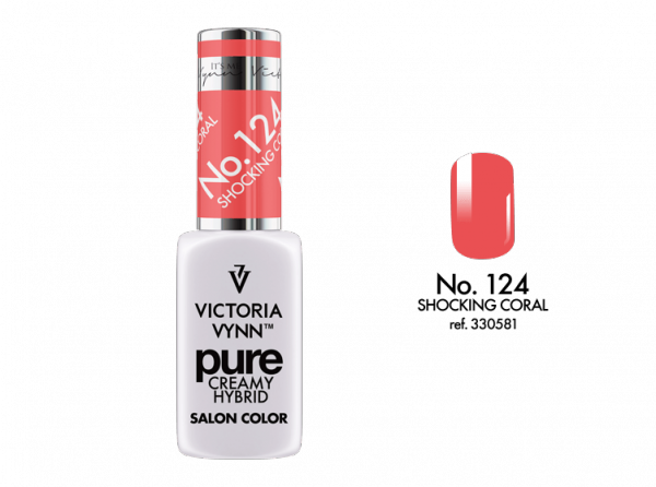 Victoria Vynn Pure Color - No.124 Shocking Coral 8 ml