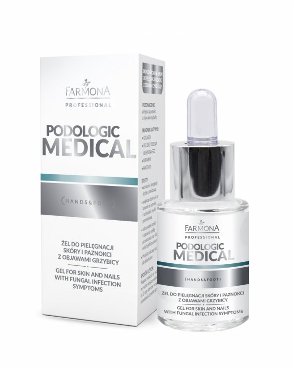 Farmona Podologic Medical Żel do pielęgnacji skóry i paznokci z objawami grzybicy 15ml