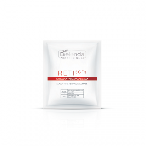Bielenda RETI 5GFs - Set zabiegowy do restrukturyzacji i odmładzania skóry z mikroenkapsułkowanym retinolem oraz kompleksem czynników wzrostu