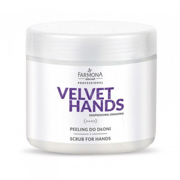 Farmona Velvet Hands - Peeling do dłoni - 550g