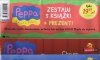 Świnka Peppa zestaw 3 książki + mata śniadaniowa (nr 1)