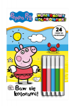 Świnka Peppa Numerkowe kolorowanki 3 Baw się kolorami!
