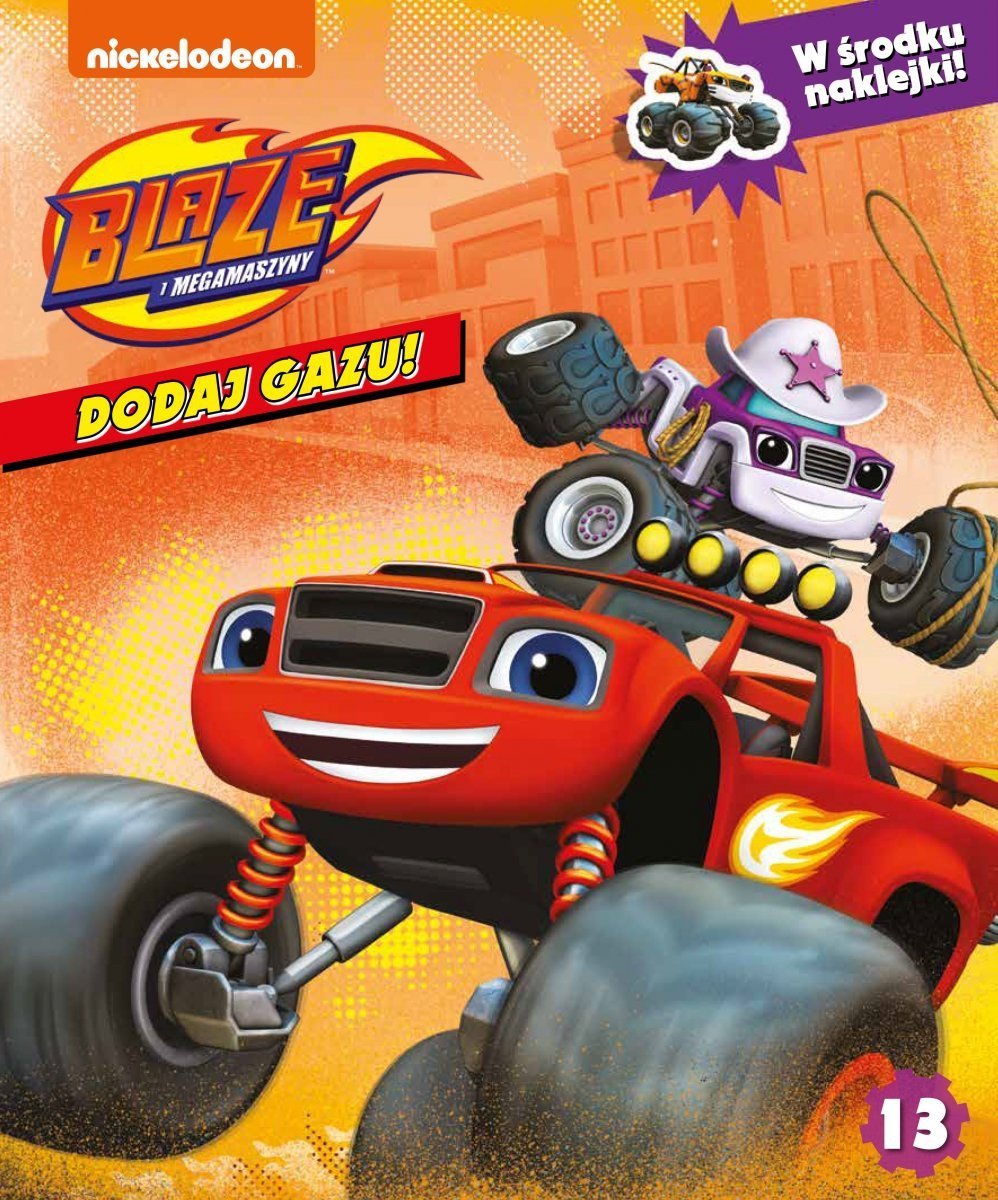 Kolorowanki Blaze I Megamaszyny