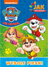 Psi Patrol Jak malowane 2 Wesołe pieski 