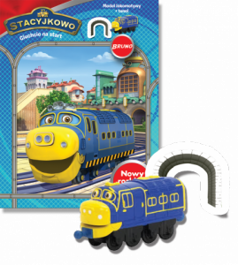 Stacyjkowo Ciuchcie na start 3 + lokomotywa BRUNO + tunel
