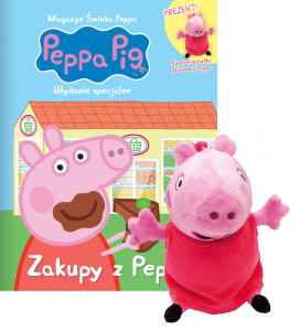 Świnka Peppa magazyn wydanie specjalne 2/2021 + maskotka PEPPA