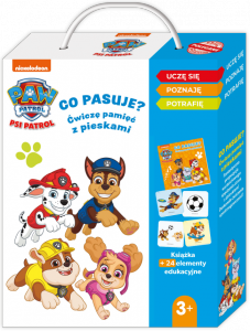 Psi Patrol Co pasuje? Ćwiczę pamięć z pieskami (kuferek)
