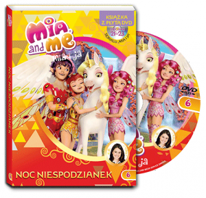 Mia i ja Książka z płytą DVD cz.6 Noc niespodzianek