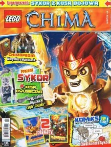 LEGO Chima magazyn nr 10/2014 + SYKOR