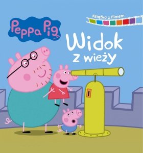 Świnka Peppa Książka z filmem 1 Widok z wieży