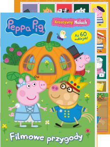Świnka Peppa Kreatywny maluch 10 Filmowe przygody