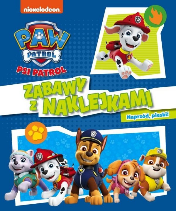 Psi Patrol Zabawy z naklejkami