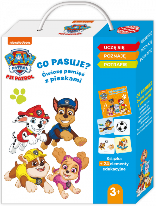 Psi Patrol Co pasuje? Ćwiczę pamięć z pieskami (kuferek)