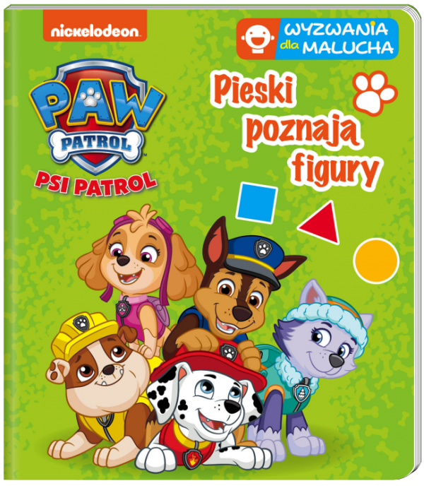 Psi Patrol Wyzwania dla malucha 6 Pieski poznają figury