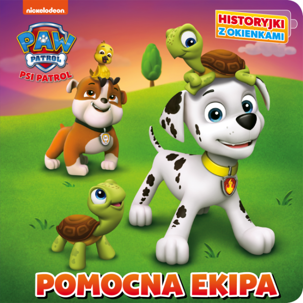Psi Patrol Historyjki z okienkami Pomocna ekipa