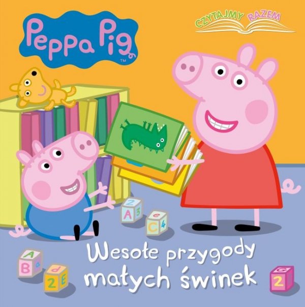 Świnka Peppa Czytajmy razem 1 Wesołe przygody małych świnek