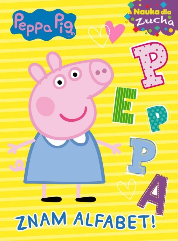Świnka Peppa Nauka dla zucha 2 Znam alfabet!