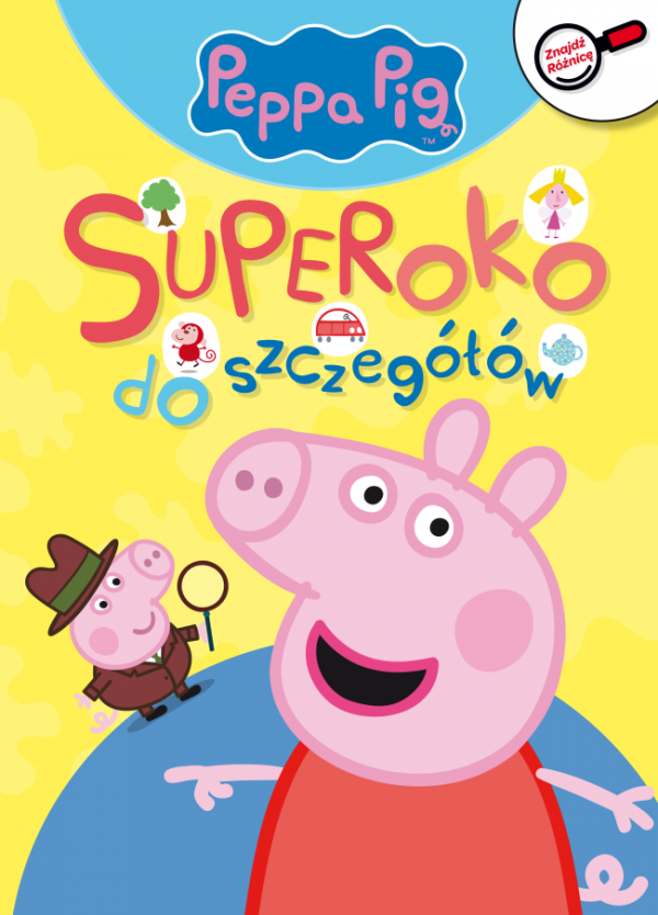 Świnka Peppa Znajdź różnicę 1 Superoko do szczegółów