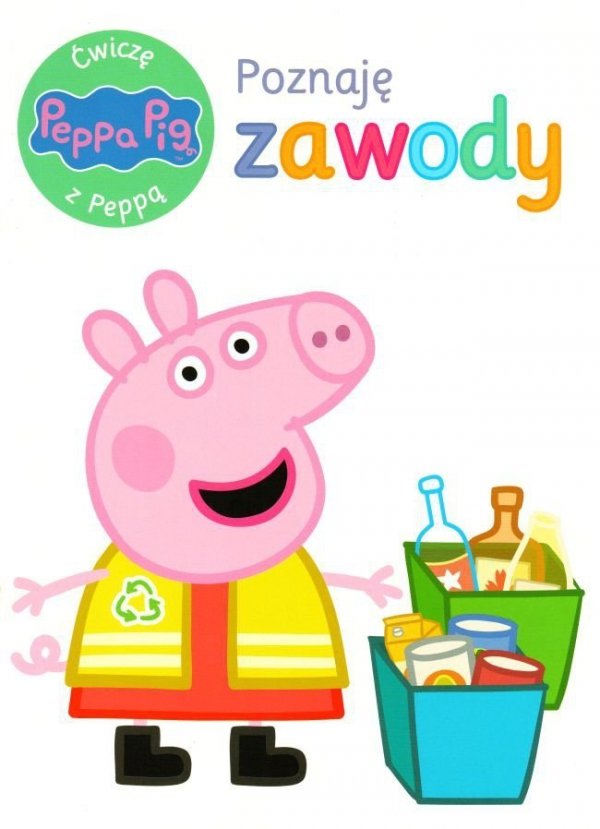 Świnka Peppa Ćwiczę z Peppą 6 Poznaję zawody