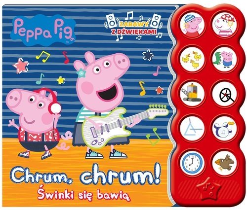 Świnka Peppa Zabawy z dźwiękami Chrum, chrum! Świnki się bawią