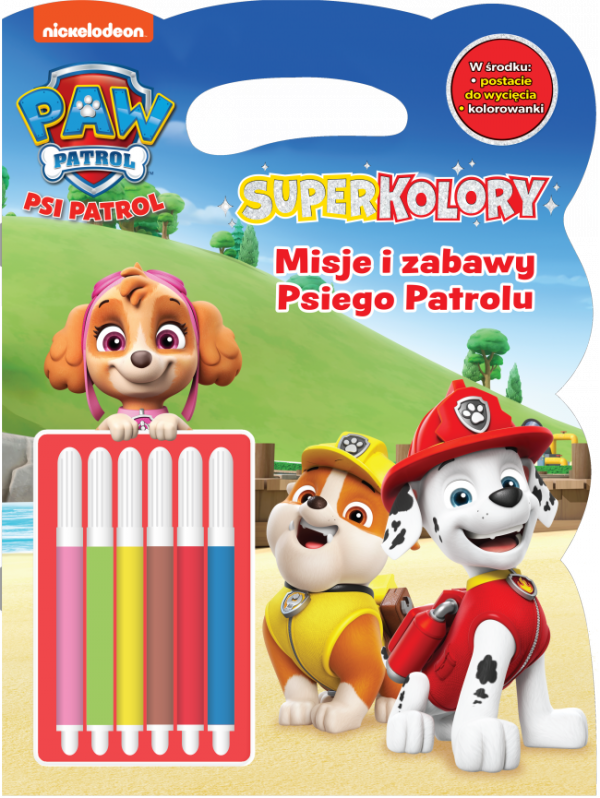 Psi Patrol Superkolory 6 Misje i zabawy Psiego Patrolu