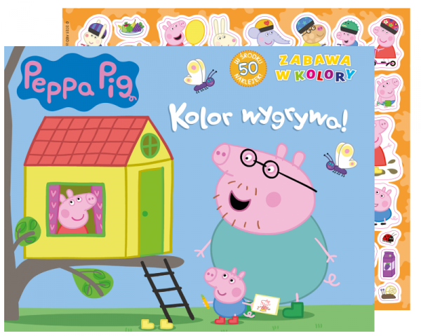 Świnka Peppa Zabawa w kolory 8 Kolor wygrywa!