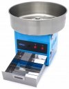 Maszyna do Waty Cukrowej Misa 52 cm 1,1kW Niebieska MAXIMA 09506001 8720783966196