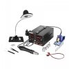 Stacja lutownicza - 75 W - 2 x kolba - zasilacz - 4 x LED STAMOS 10020994 S-LS-1