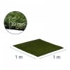 Sztuczna trawa - 100 x 100 cm - wysokość: 30 mm - szybkość ściegu: 20/10 cm - odporność na promieniowanie UV HILLVERT 10090271 HT-VAG-1X1