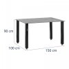 Stół spawalniczy - 200 kg - 150 x 100 cm STAMOS 10021469 SWG-TABLE15016PRO+