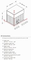 Łuskarko-grudkarka Frozen Snow | 1000 kg/24h | 400V | system chłodzenia wodą | GM2000W