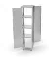 Szafa przelotowa z drzwiami na zawiasach 400 x 700 x 2000 mm POLGAST 312047-2-W 312047-2-W