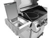 GRILL GAZOWY 4+1 STAL NIERDZEWNA 14,2KW, Z SZYBĄ YATO YG-20003