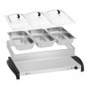 Podgrzewacz do potraw - 3 x 2 l - 400 W ROYAL CATERING 10010761 RCHP-400/3