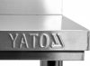 STÓŁ PRZYŚCIENNY Z PÓŁKĄ  SKŁADANY 1500×700×H850+100 mm YATO YG-09034 YG-09034